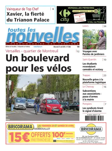Toutes les Nouvelles (Versailles / Saint-Quentin-en-Yvelines) - 27 Apr 2016