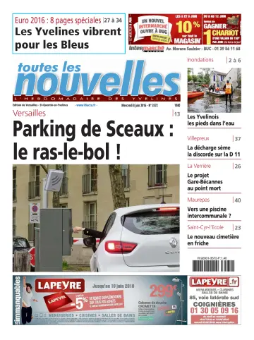 Toutes les Nouvelles (Versailles / Saint-Quentin-en-Yvelines) - 8 Jun 2016