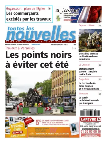 Toutes les Nouvelles (Versailles / Saint-Quentin-en-Yvelines) - 6 Jul 2016