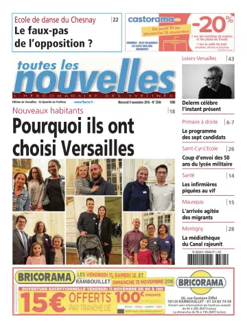 Toutes les Nouvelles (Versailles / Saint-Quentin-en-Yvelines) - 9 Nov 2016