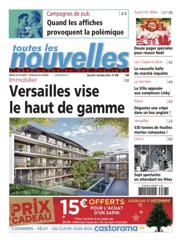 Toutes les Nouvelles (Versailles / Saint-Quentin-en-Yvelines) - 7 Dec 2016