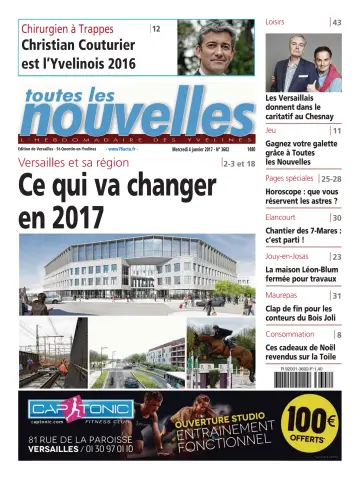 Toutes les Nouvelles (Versailles / Saint-Quentin-en-Yvelines) - 4 Jan 2017