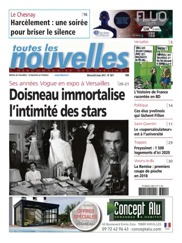 Toutes les Nouvelles (Versailles / Saint-Quentin-en-Yvelines) - 8 Mar 2017