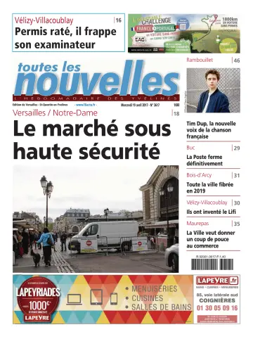 Toutes les Nouvelles (Versailles / Saint-Quentin-en-Yvelines) - 19 Apr 2017