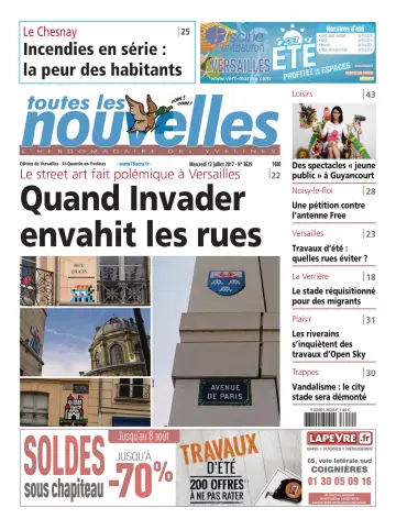 Toutes les Nouvelles (Versailles / Saint-Quentin-en-Yvelines) - 12 Jul 2017