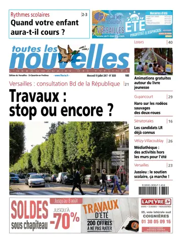 Toutes les Nouvelles (Versailles / Saint-Quentin-en-Yvelines) - 19 Jul 2017