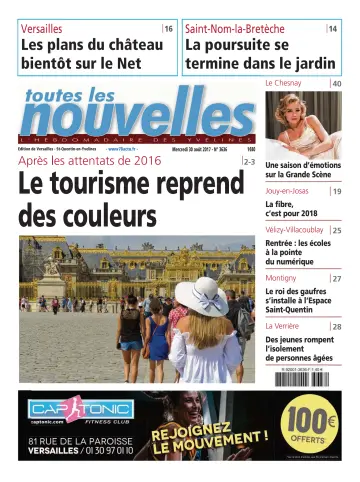 Toutes les Nouvelles (Versailles / Saint-Quentin-en-Yvelines) - 30 Aug 2017
