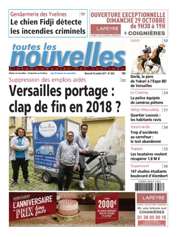 Toutes les Nouvelles (Versailles / Saint-Quentin-en-Yvelines) - 18 Oct 2017