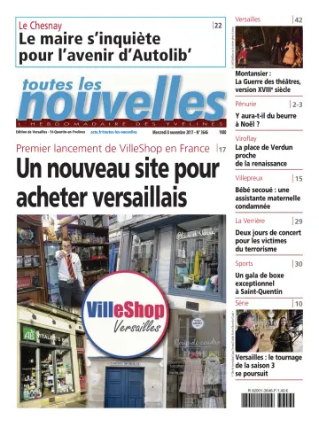 Toutes les Nouvelles (Versailles / Saint-Quentin-en-Yvelines) - 8 Nov 2017