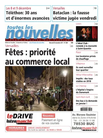 Toutes les Nouvelles (Versailles / Saint-Quentin-en-Yvelines) - 29 Nov 2017