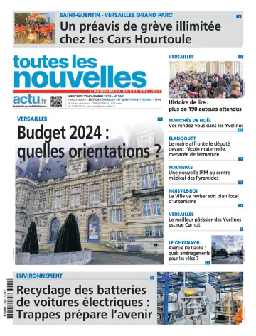 Toutes les Nouvelles (Versailles / Saint-Quentin-en-Yvelines) - 22 nov. 2023