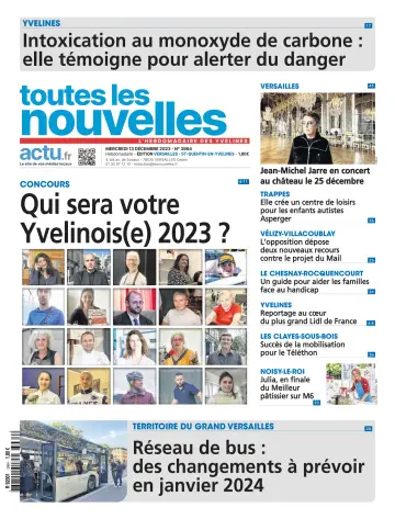 Toutes les Nouvelles (Versailles / Saint-Quentin-en-Yvelines) - 13 十二月 2023