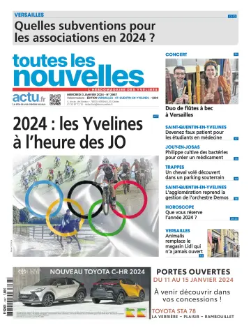 Toutes les Nouvelles (Versailles / Saint-Quentin-en-Yvelines) - 3 Jan 2024