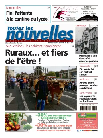 Toutes les Nouvelles (Rambouillet / Chevreuse) - 11 Nov 2015