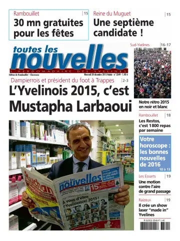 Toutes les Nouvelles (Rambouillet / Chevreuse) - 30 Dec 2015