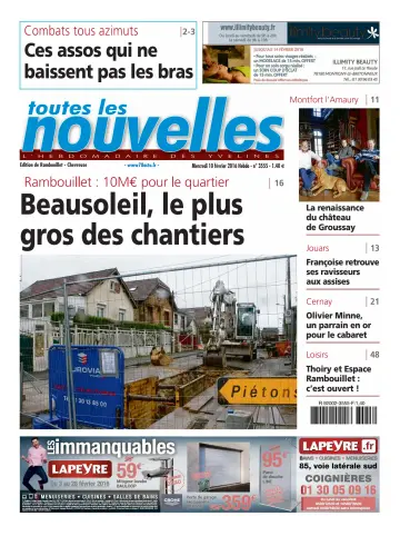 Toutes les Nouvelles (Rambouillet / Chevreuse) - 10 Feb 2016