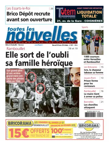 Toutes les Nouvelles (Rambouillet / Chevreuse) - 24 Feb 2016