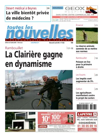 Toutes les Nouvelles (Rambouillet / Chevreuse) - 6 Apr 2016