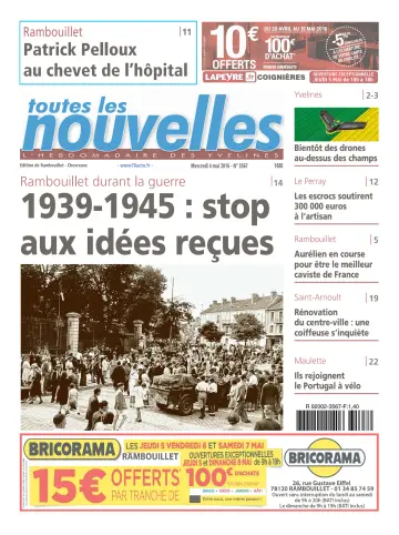 Toutes les Nouvelles (Rambouillet / Chevreuse) - 4 May 2016