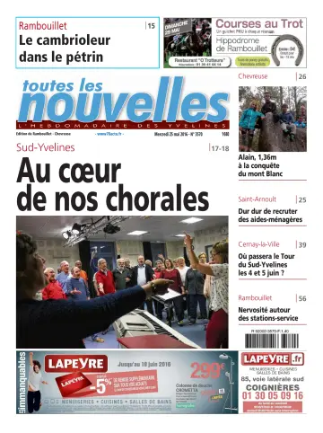 Toutes les Nouvelles (Rambouillet / Chevreuse) - 25 May 2016