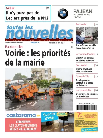 Toutes les Nouvelles (Rambouillet / Chevreuse) - 29 Jun 2016