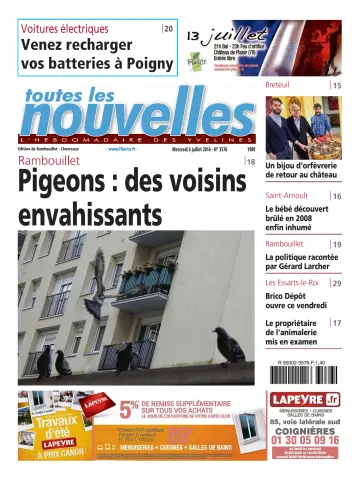 Toutes les Nouvelles (Rambouillet / Chevreuse) - 6 Jul 2016
