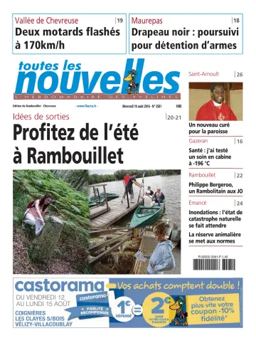 Toutes les Nouvelles (Rambouillet / Chevreuse) - 10 Aug 2016