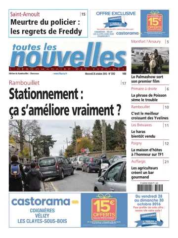 Toutes les Nouvelles (Rambouillet / Chevreuse) - 26 Oct 2016