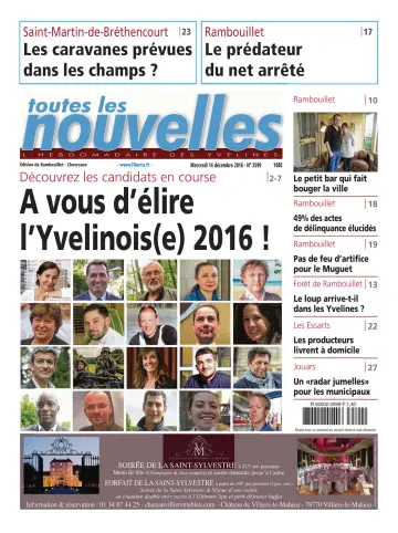 Toutes les Nouvelles (Rambouillet / Chevreuse) - 14 Dec 2016
