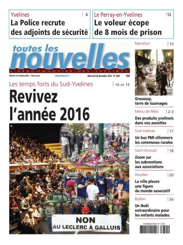 Toutes les Nouvelles (Rambouillet / Chevreuse) - 28 Dec 2016