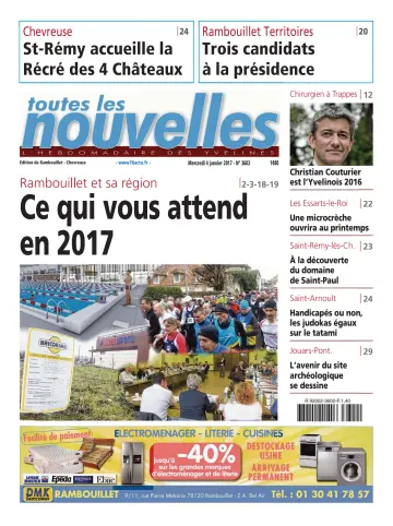 Toutes les Nouvelles (Rambouillet / Chevreuse) - 4 Jan 2017