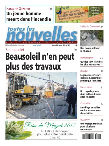 Toutes les Nouvelles (Rambouillet / Chevreuse) - 25 Jan 2017
