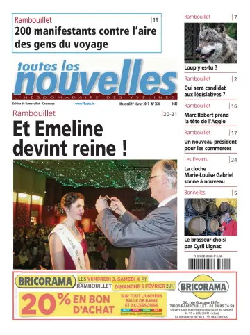Toutes les Nouvelles (Rambouillet / Chevreuse) - 1 Feb 2017