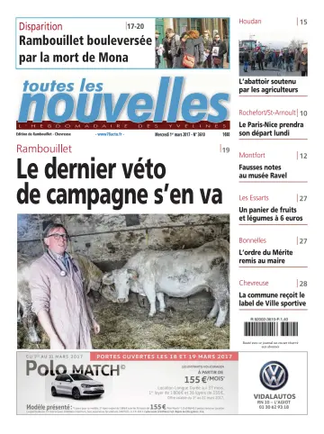 Toutes les Nouvelles (Rambouillet / Chevreuse) - 1 Mar 2017