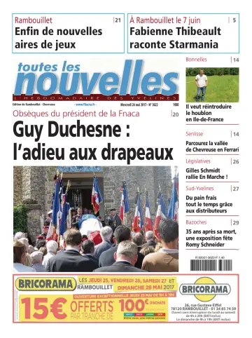 Toutes les Nouvelles (Rambouillet / Chevreuse) - 24 May 2017