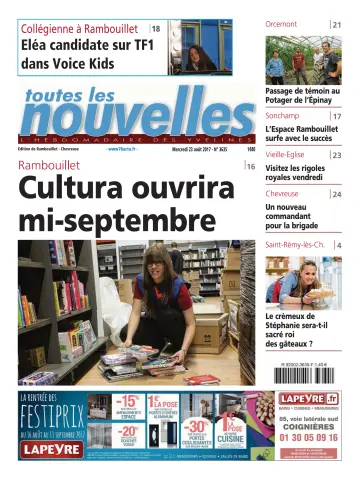 Toutes les Nouvelles (Rambouillet / Chevreuse) - 23 Aug 2017