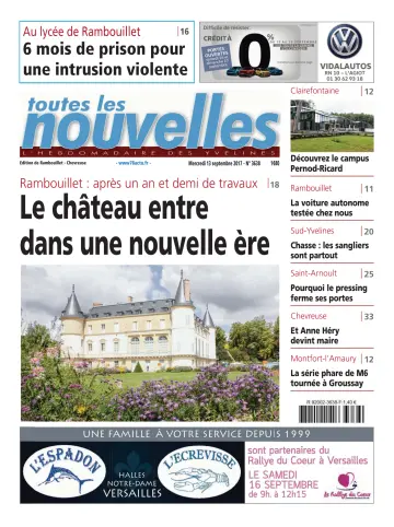 Toutes les Nouvelles (Rambouillet / Chevreuse) - 13 Sep 2017