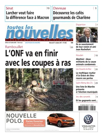 Toutes les Nouvelles (Rambouillet / Chevreuse) - 11 Oct 2017