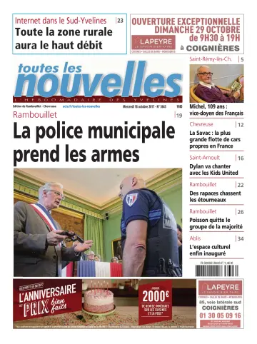 Toutes les Nouvelles (Rambouillet / Chevreuse) - 18 Oct 2017