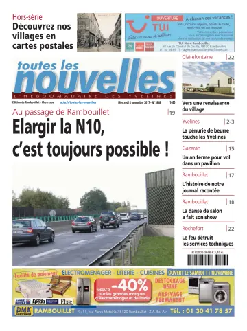 Toutes les Nouvelles (Rambouillet / Chevreuse) - 8 Nov 2017
