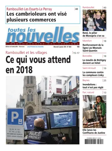 Toutes les Nouvelles (Rambouillet / Chevreuse) - 3 Jan 2018