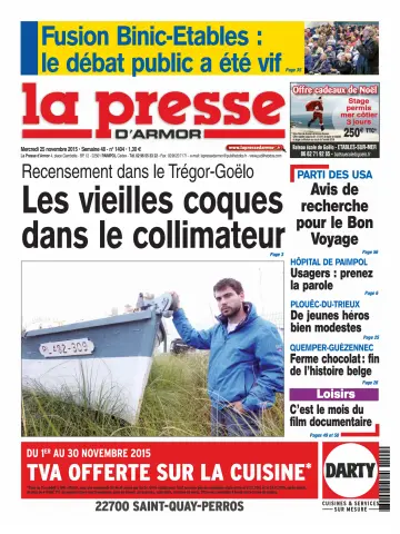 La Presse d'Armor - 25 Nov 2015