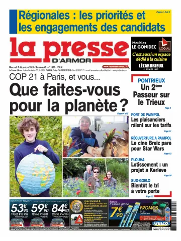 La Presse d'Armor - 2 Dec 2015