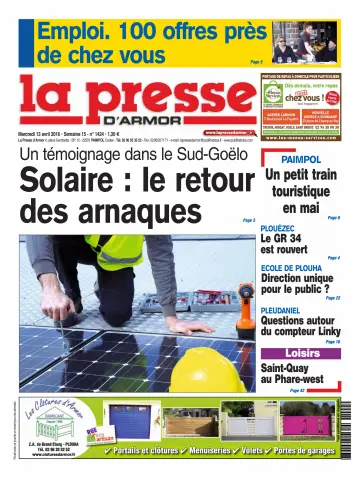 La Presse d'Armor - 13 Apr 2016
