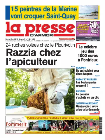 La Presse d'Armor - 27 Apr 2016