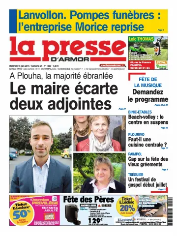 La Presse d'Armor - 15 Jun 2016