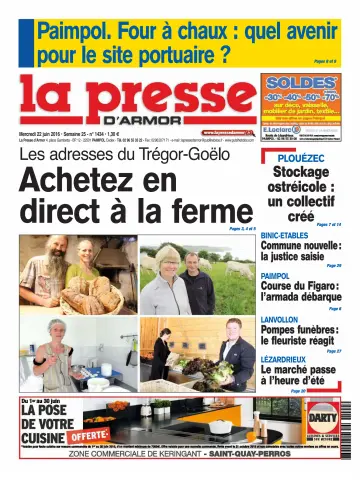 La Presse d'Armor - 22 Jun 2016