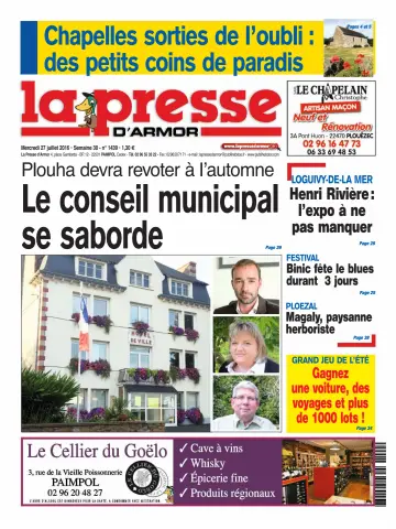 La Presse d'Armor - 27 Jul 2016