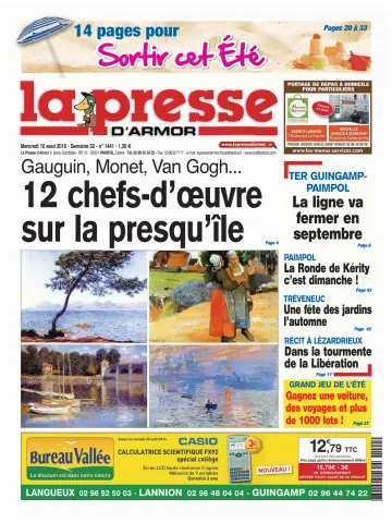 La Presse d'Armor - 10 Aug 2016
