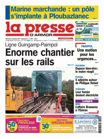 La Presse d'Armor - 9 Nov 2016